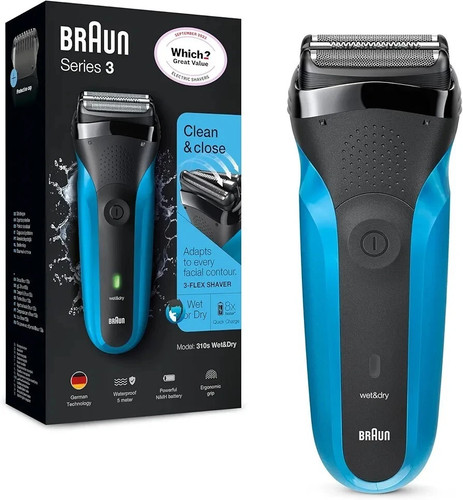 Braun series 310s - 3, dry