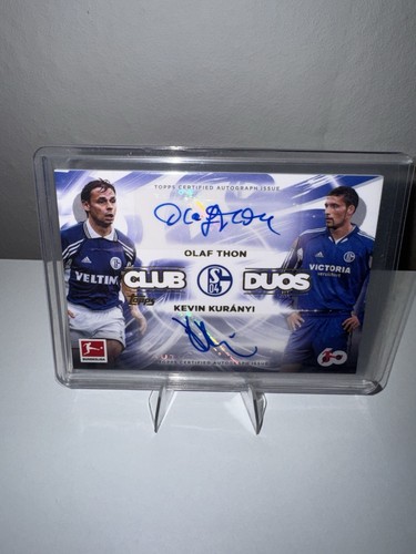 Topps schalke club duos - schalke,