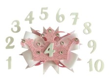 Weiß Geburtstag Krone