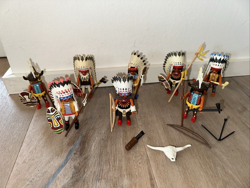 Playmobil indianer konvolut 8 - playmobil, konvolut: