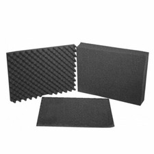 Koffer einlagen Noppen Raster Schaum stoff SET ca. 42x28x15cm - 61443_Foamset