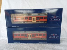 Liliput HOe L344522 & L344530 Zillertalbahn Fahrdummywagen & Mittelwagen