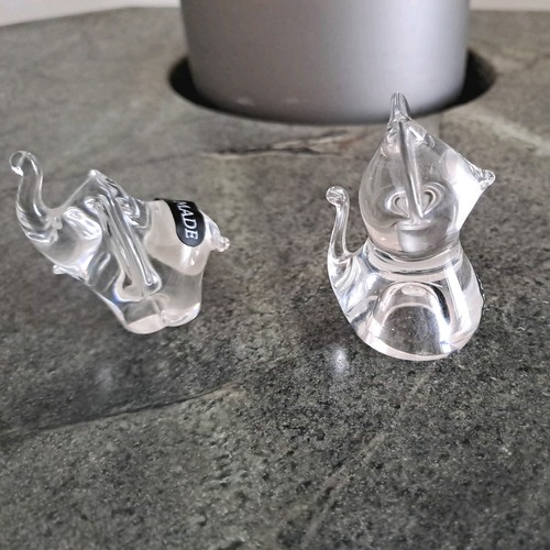 Lucyna elefant und katzenfigur - lucyna,