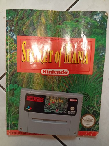 Nintendo snes secret mana - secret, of