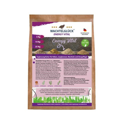 Wachtelglück energy vital - wachtelglück®, energy-vital