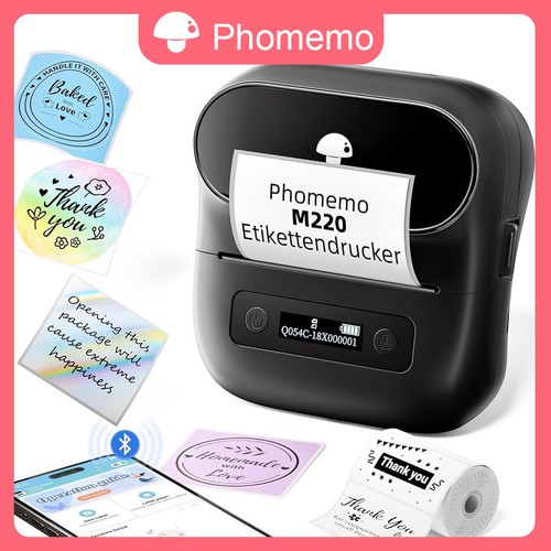 Phomemo m220 bluetooth label - phomemo,
