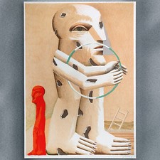 Horst Antes "Gefleckte Figur