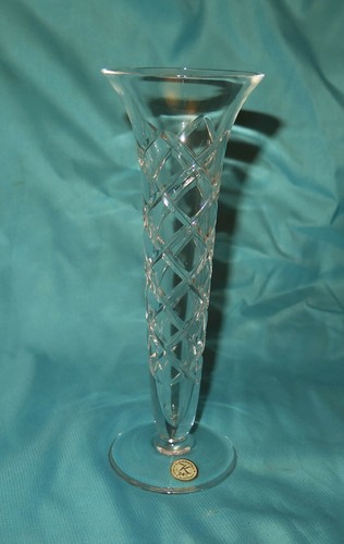 7945 blei kristall vase - kristall,