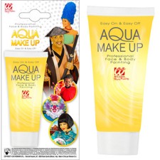 AQUA MAKE-UP GELB # Karneval