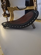 Harley-Davidson  Universal  Solo Federsattel/ Schwingsattel Leder braun schwarz 