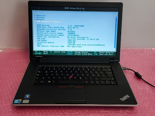 Lenovo thinkpad edge - i3-1gen, /