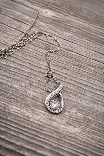 Christ kette silber - kette, glitzer
