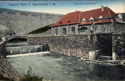 Malter dippoldiswalde - ak,
