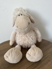 Nici Jolly Mäh Schaf Plüsch Stofftier 50cm White Weiß Classic Sitzend Schlenker