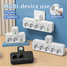 5 oder 4 Fach EU Steckdose