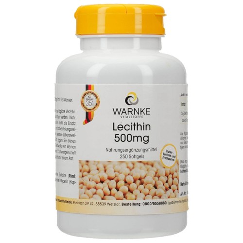 Lecithin 500 kapseln 250st - mg,