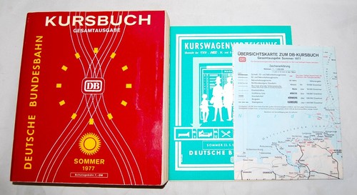 Deutsche bundesbahn kursbuch - deutsche,