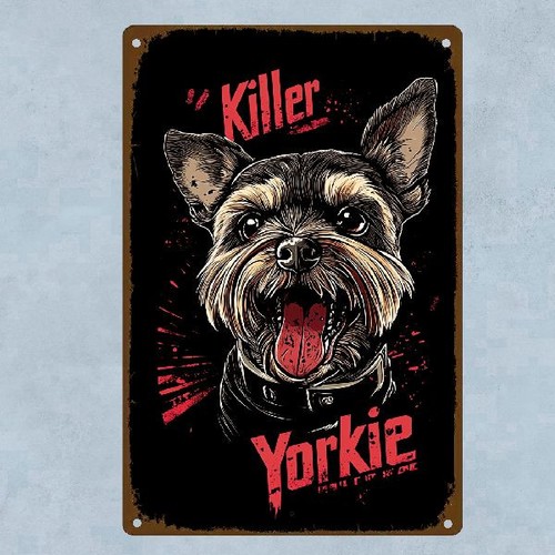 Blechschild hund killer - blechschild,