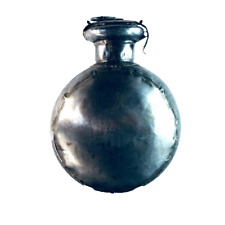 Antike Weinflasche 17./18. Jh. Metall Flasche SAMMLER Adelsbesitz Museum