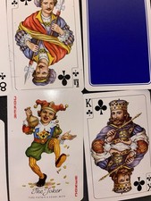 55 Karten Kartenspiel Wie Neu Königsblau Piatnik 75.813