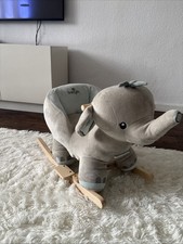 Kinder Schaukeltier Elefant mit Geräusche Schaukeltier