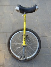 Fishbone Einrad 20 Zoll Gelb Höhenverstellbar