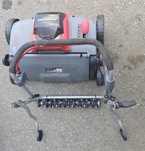 Powerworks akku vertikutierer - powerworks, akku-vertikutierer