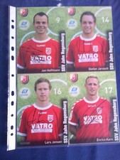 original signierter Autogrammkartensatz  SSV Jahn Regensburg