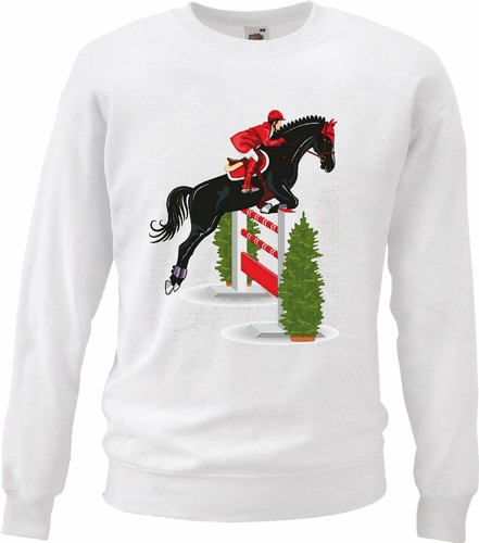 Sweatshirt pferde springen - pferde,