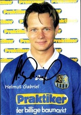 Autogrammkarte Fußballer Helmut Gabriel, 1. FC Saarbrücken, Autogramm - 11378132