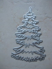 Tannenbaum Weihnachten - Stanzschablone Stanze