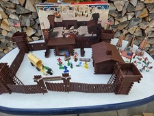 Western Fort Dearborn Big 23 Aufstellfiguren Indianer  Cowboys Jean Höfler & OVP