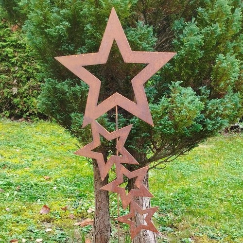 Sternenregen gartenstecker - sternenregen,