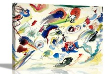 Erstes abstraktes Aquarell