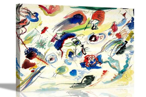 Erstes abstraktes aquarell - erstes,