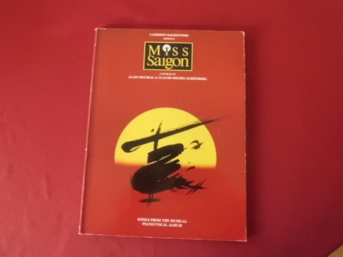 Miss saigon songbook piano - songbook,