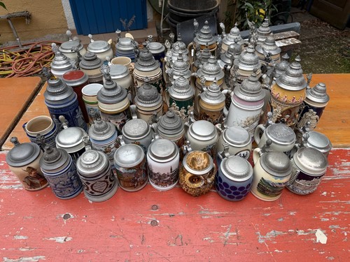 Sammlung 49x bierkrüge krüge - 49x,