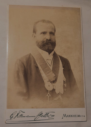 Foto cdv portrait mann - foto, uniform