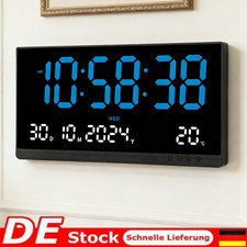 XXL Digitaluhr Wanduhr Mit