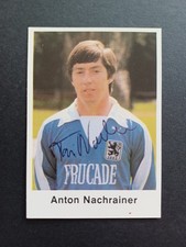 Anton Nachreiner 1860 München 77/78 Bergmann Sammelbild signiert ungeklebt 