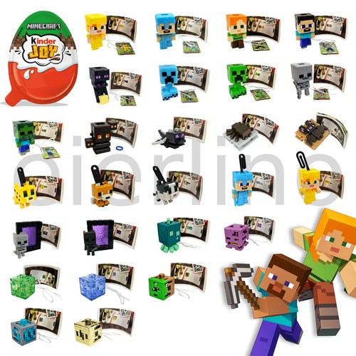 Kinder joy minecraft figuren - minecraft,