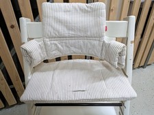 Stokke Tripp Trapp weiß 2009  Kissen Lehne Hochstuhl Triptrap Kinderhochstuhl