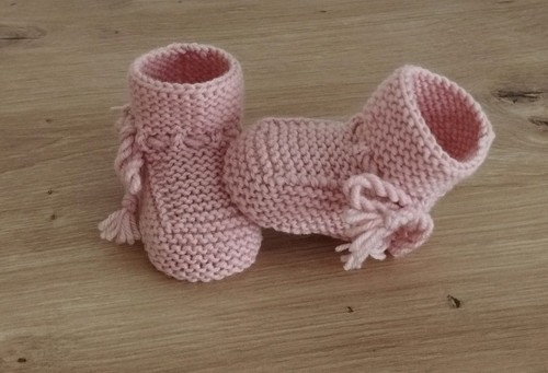 Babyschuhe gestrickt - babyschuhe,,