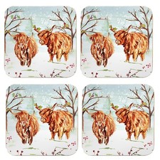 Weihnachten Untersetzer Kork