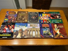 PC: SPIELESAMMLUNG / KONVOLUT LXXXIV | 10x Big Box | CD | DOS Win | 1990/00er