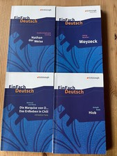 Konvolut 10 Lektüren EinFach Deutsch ,  Reclam , Lektüreschlüssel und tschick