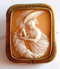 Antike BROSCHE mir Kamee Gemme