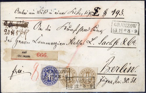 1861 sgr und 2x3 - sgr.,