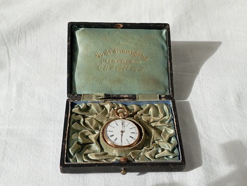 Taschenuhr gold 585 - taschenuhr,