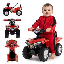 Rutscher Kinderfahrzeug Rutschauto Kinderauto babyauto Quad rot